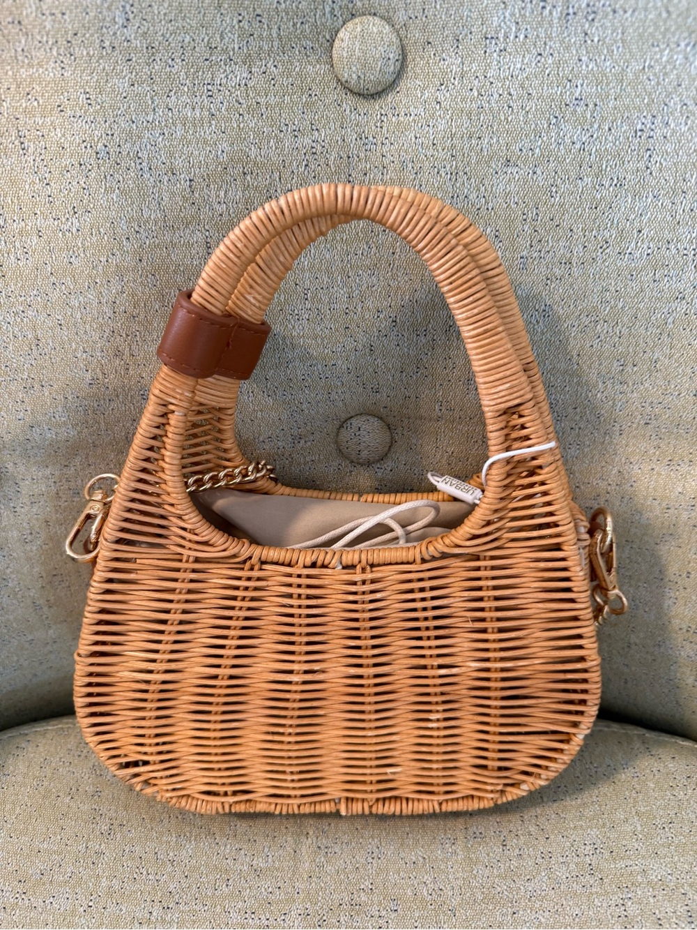 Urban Expressions Natural Fiji Bag NWT Tuckernuck *read* - Picture 4 of 8